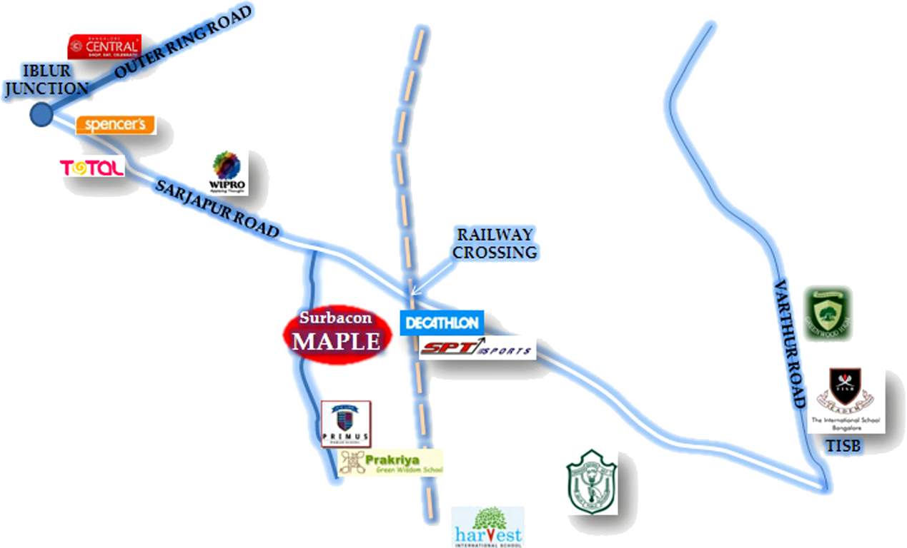  maple Images for Location Plan of Surbacon Surbacon Maple