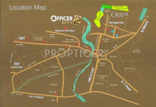  officer-city-2 Location Plan