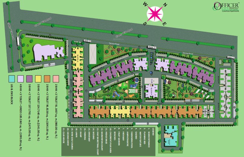  officer city 2 Master Plan