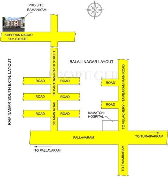 Images for Location Plan of Majestic Ramaniyam