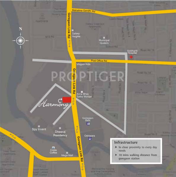 Images for Location Plan of HDIL Harmony