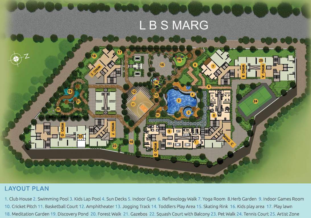  whispering towers Images for Layout Plan of HDIL Whispering Towers