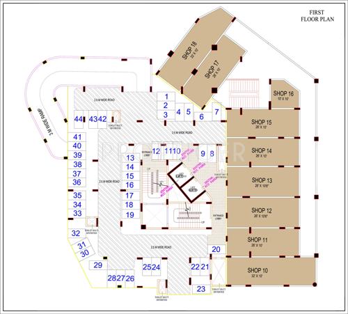 Images for Cluster Plan of Kundan Paradise Images for Cluster Plan of Kundan Paradise
