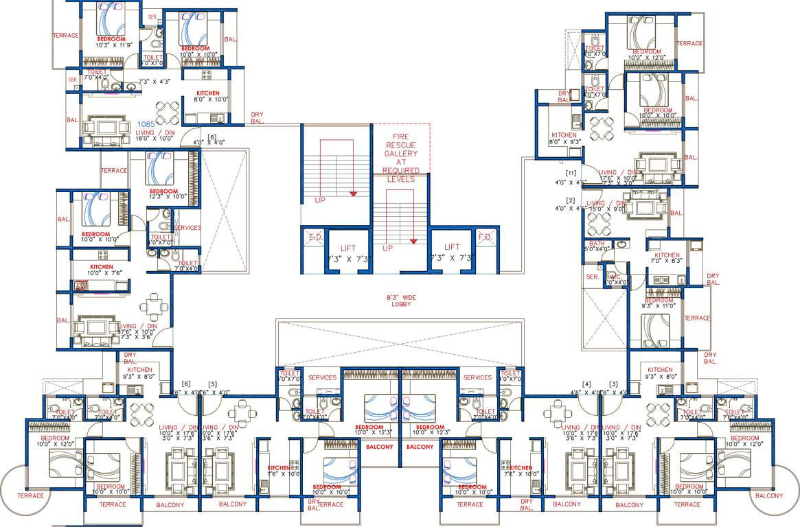  aura Images for Cluster Plan of Lakhani Aura