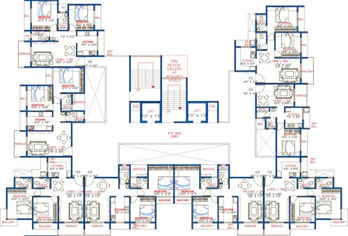  aura Images for Cluster Plan of Lakhani Aura