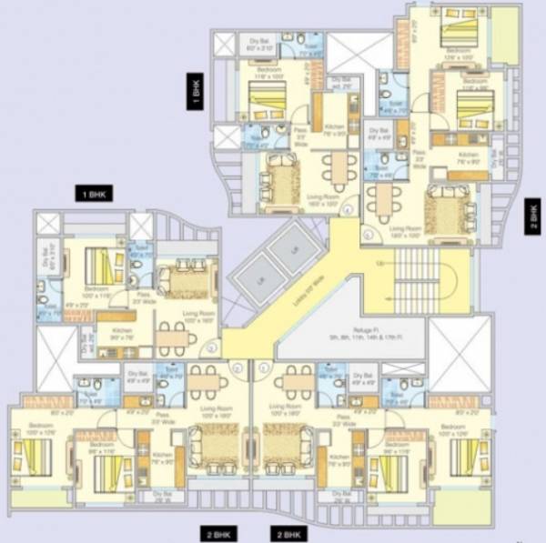 Images for Cluster Plan of Ajmera Opal