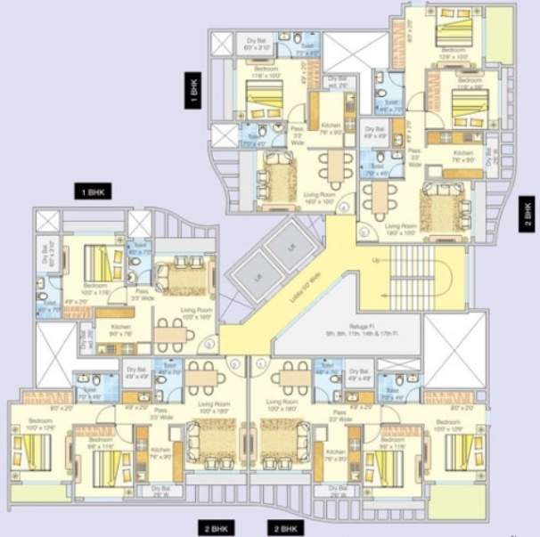 Images for Cluster Plan of Ajmera Opal