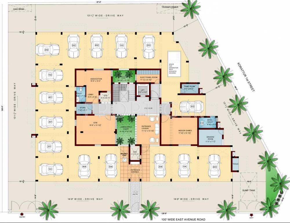 Images for Cluster Plan of Landmark Construction Landmark Orlando