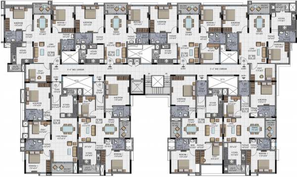 Block A1 Cluster Plan district-s Block A1 Cluster Plan