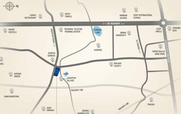  heights Location Plan