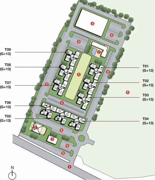 Images for Layout Plan of Unitech Ananda