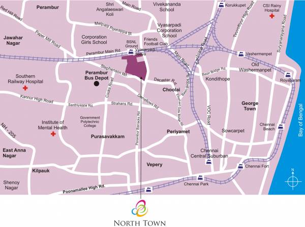 Images for Location Plan of Unitech Ananda