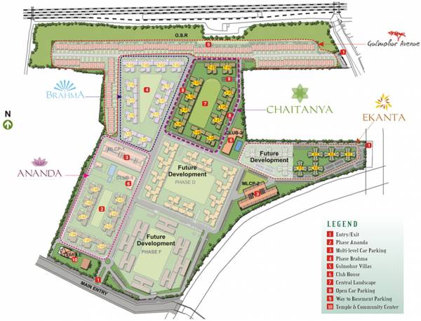 Images for Master Plan of Unitech Ananda