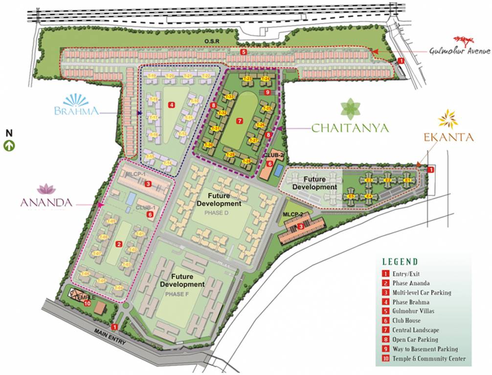 Images for Master Plan of Unitech Ananda