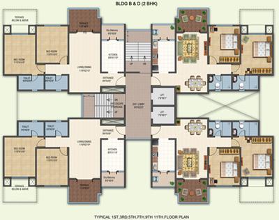  beverly-hills Images for Cluster Plan of Sheth Beverly Hills
