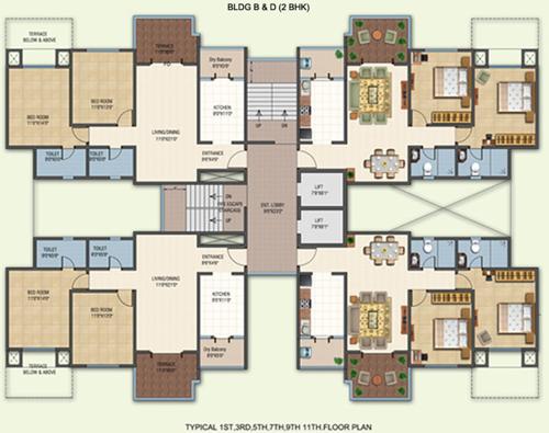  beverly-hills Images for Cluster Plan of Sheth Beverly Hills