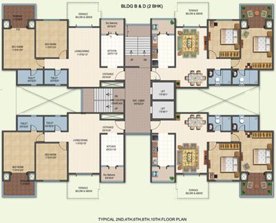  beverly-hills Images for Cluster Plan of Sheth Beverly Hills