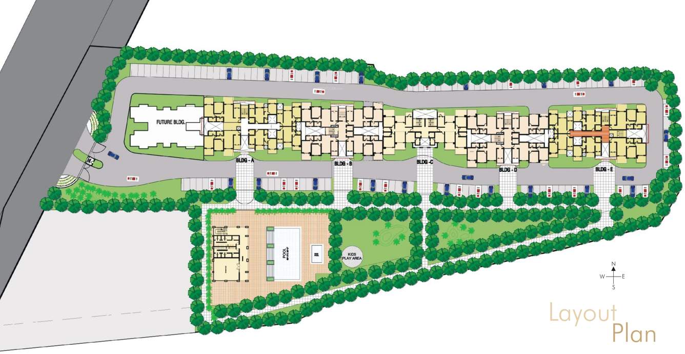 beverly hills Images for Layout Plan of Sheth Beverly Hills