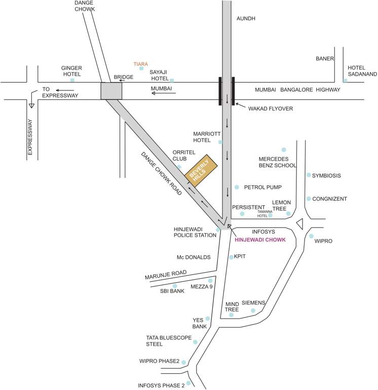 beverly hills Images for Location Plan of Sheth Beverly Hills
