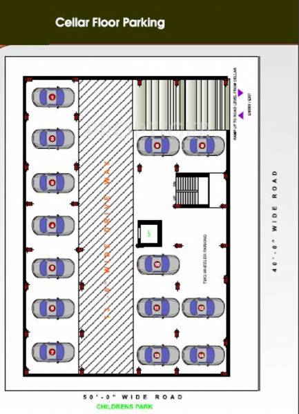 Images for Cluster Plan of Gauthami Sundari Mansion