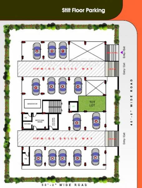 Images for Cluster Plan of Gauthami Sundari Mansion