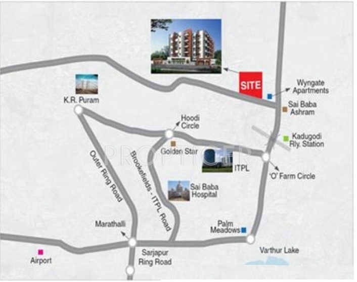 Images for Location Plan of Ushodaya Raaga
