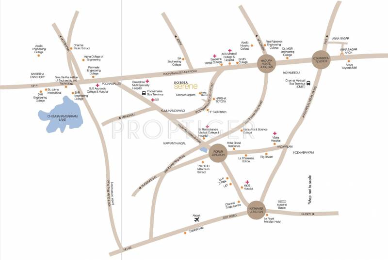 Images for Location Plan of Sobha Serene