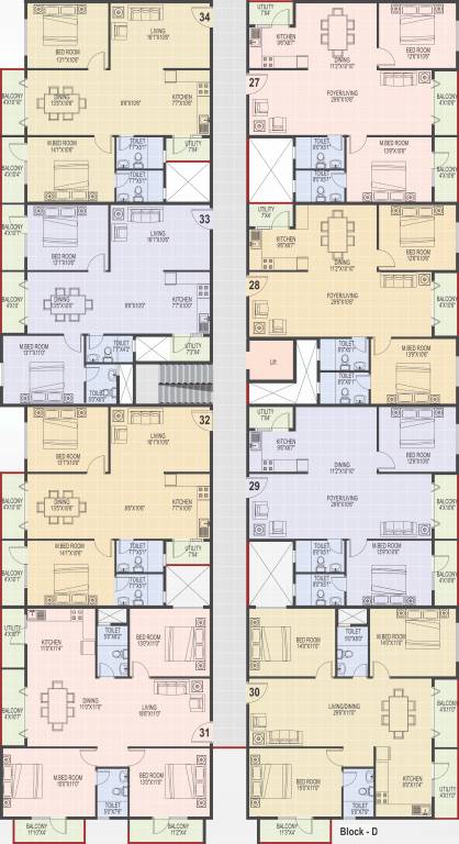  square Images for Cluster Plan of SLS Square