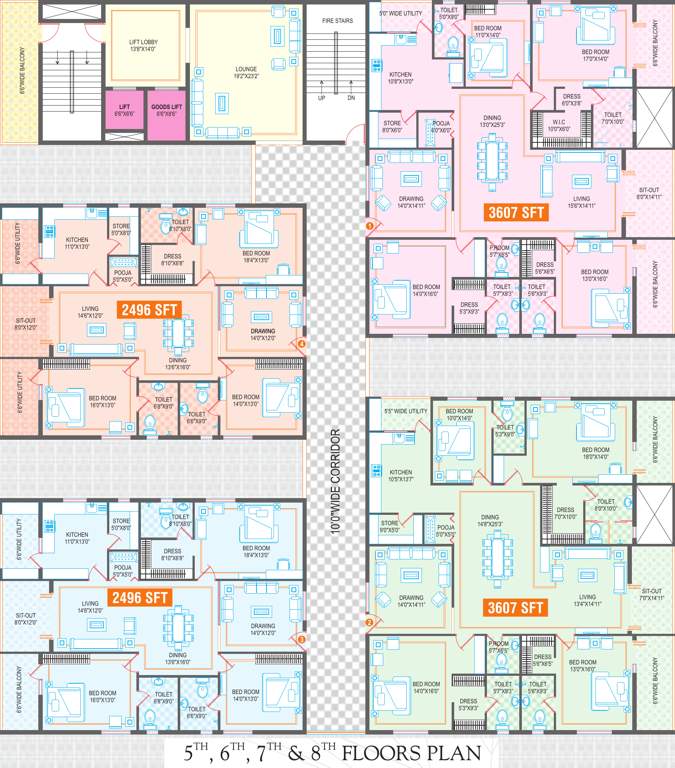 Images for Cluster Plan of Legend Blue Hope