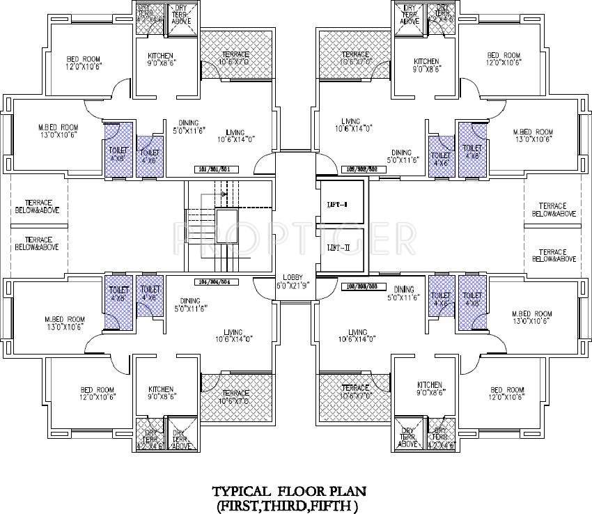 Images for Cluster Plan of Shah Bafna Associates Costa Blanca
