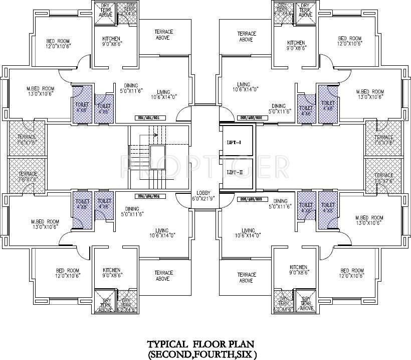 Images for Cluster Plan of Shah Bafna Associates Costa Blanca