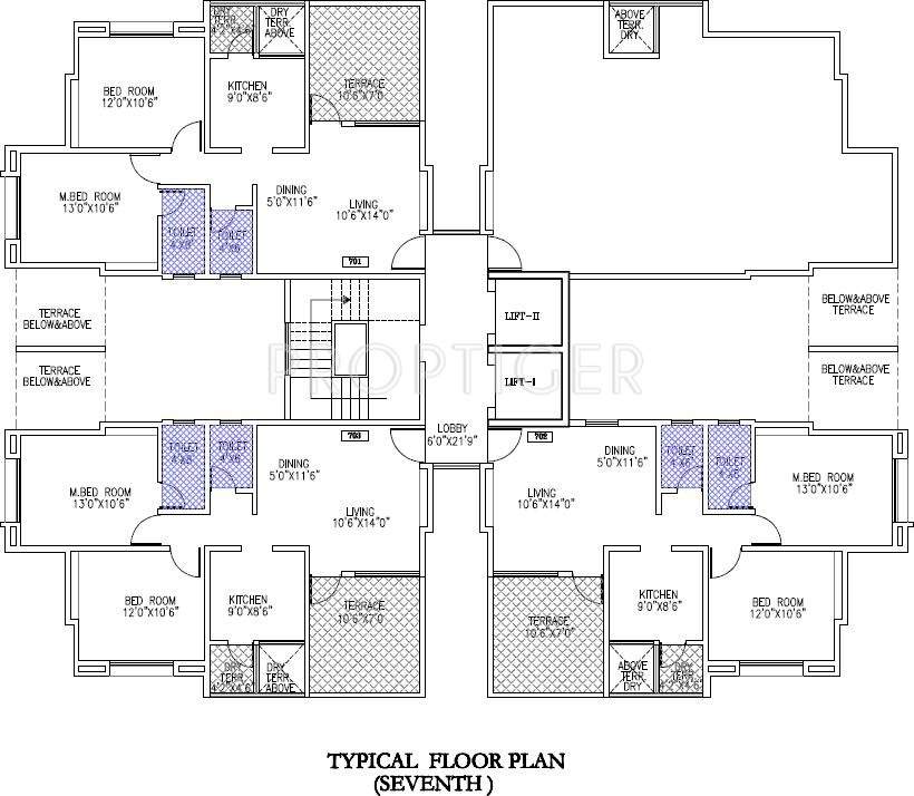 Images for Cluster Plan of Shah Bafna Associates Costa Blanca