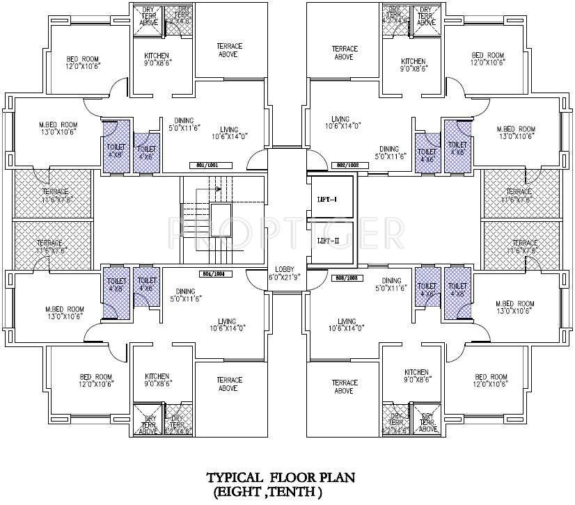 Images for Cluster Plan of Shah Bafna Associates Costa Blanca