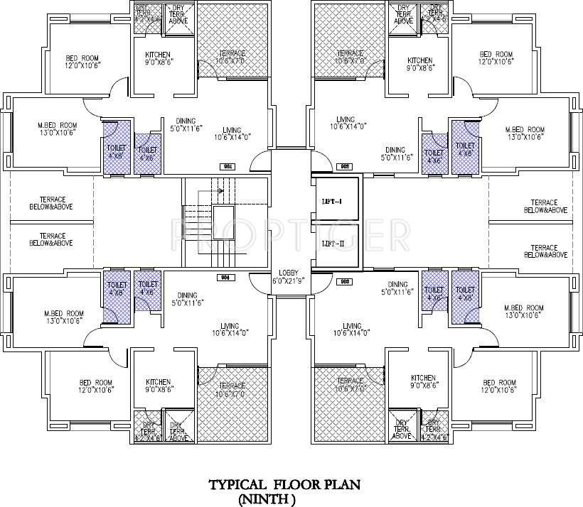 Images for Cluster Plan of Shah Bafna Associates Costa Blanca