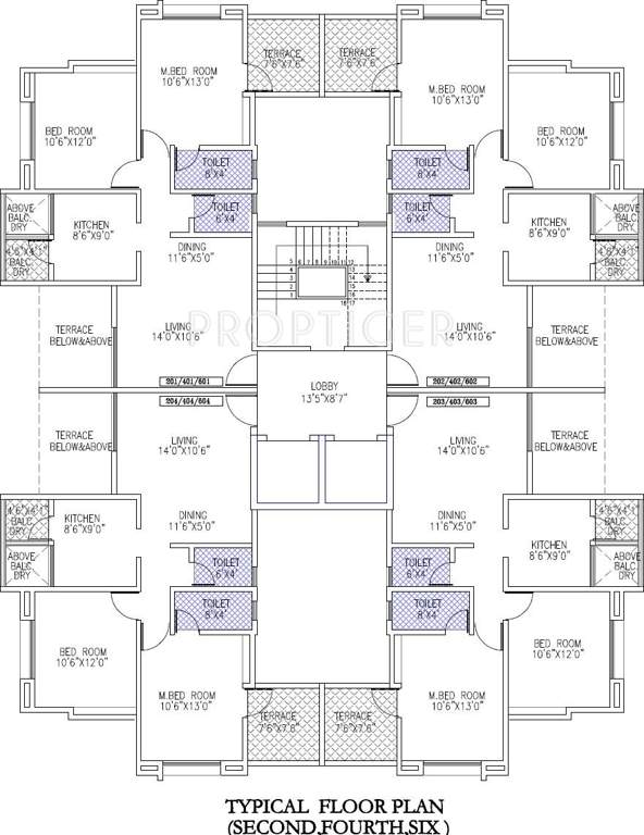 Images for Cluster Plan of Shah Bafna Associates Costa Blanca