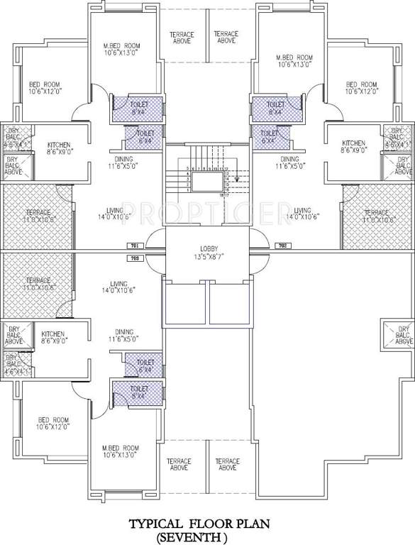 Images for Cluster Plan of Shah Bafna Associates Costa Blanca