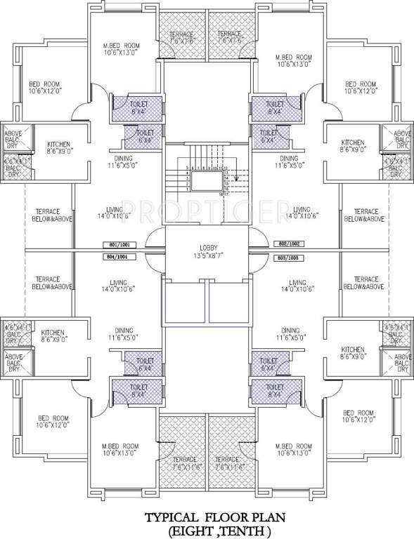 Images for Cluster Plan of Shah Bafna Associates Costa Blanca