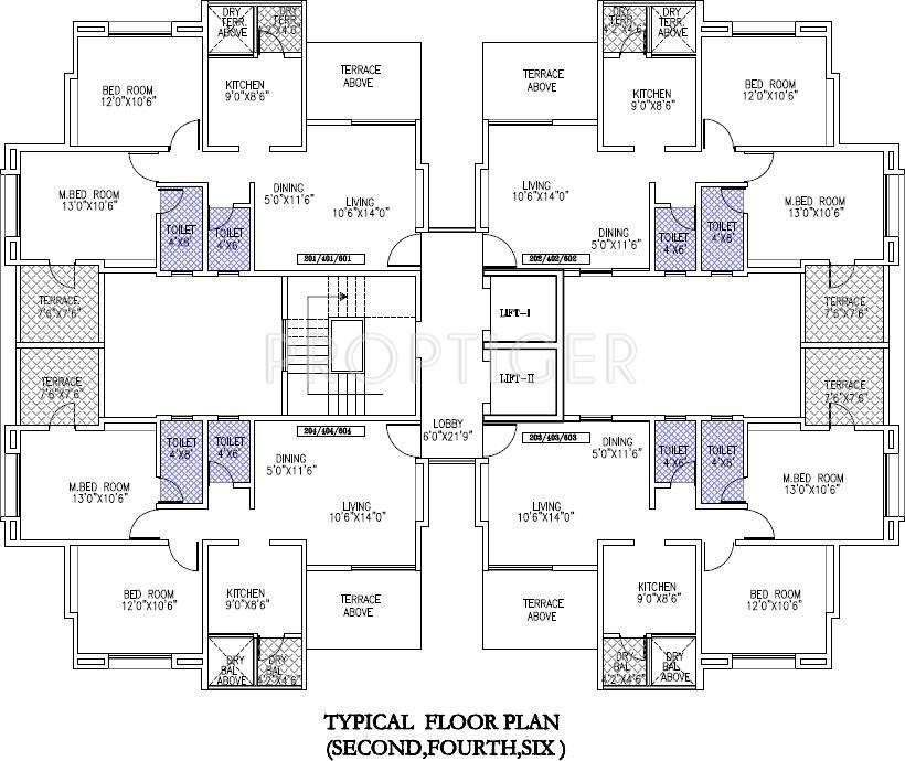 Images for Cluster Plan of Shah Bafna Associates Costa Blanca