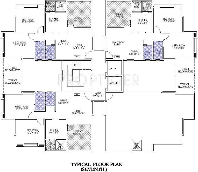 Images for Cluster Plan of Shah Bafna Associates Costa Blanca