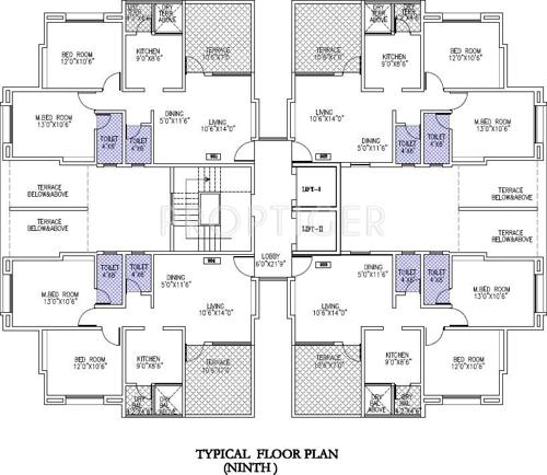 Images for Cluster Plan of Shah Bafna Associates Costa Blanca