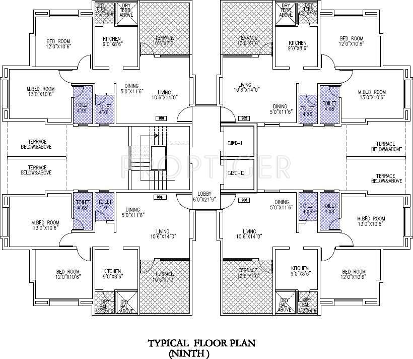 Images for Cluster Plan of Shah Bafna Associates Costa Blanca
