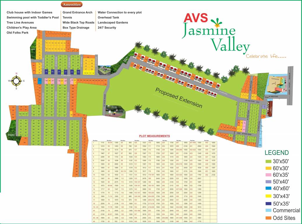 Images for Layout Plan of AVS Jasmine Valley
