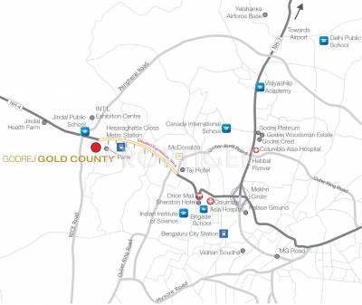 Images for Location Plan of Godrej Gold County Images for Location Plan of Godrej Gold County