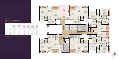  rachana-bella-casa-royale-tower-o Arabella Cluster Plan