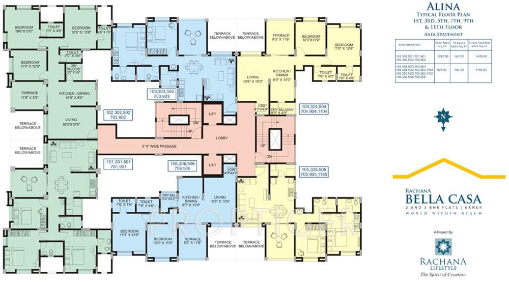 Images for Cluster Plan of Rachana Bella Casa