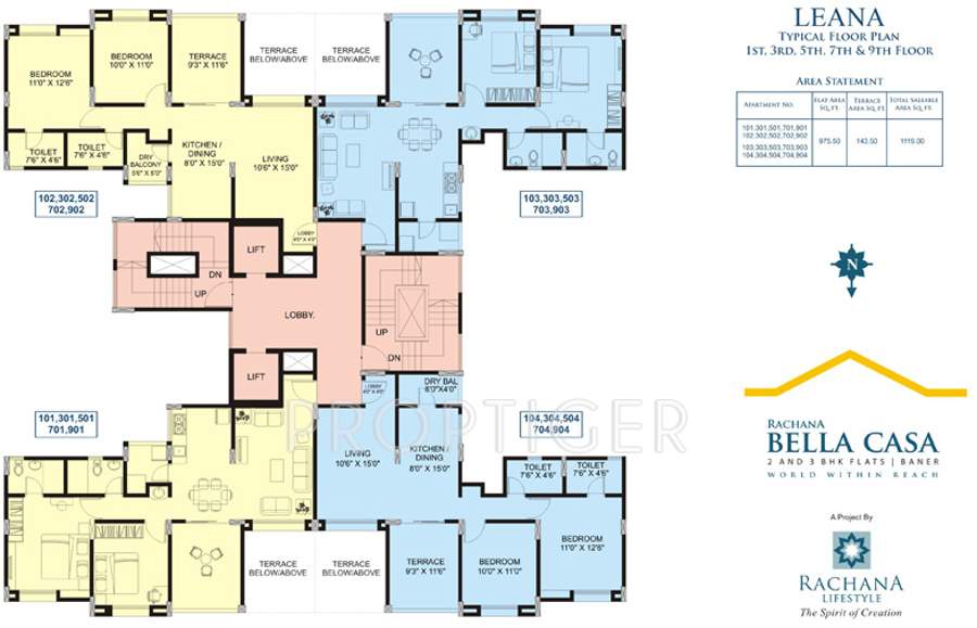 Images for Cluster Plan of Rachana Bella Casa
