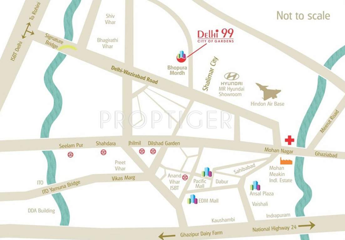  delhi 99 Images for Location Plan of MR Proview Delhi 99