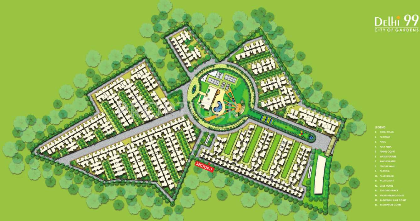  delhi 99 Images for Master Plan of MR Proview Delhi 99
