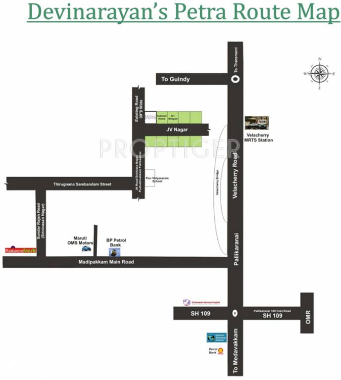 devinarayan petra Location Plan