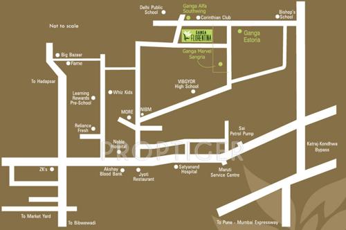 Images for Location Plan of Goel Ganga Florentina florentina Images for Location Plan of Goel Ganga Florentina